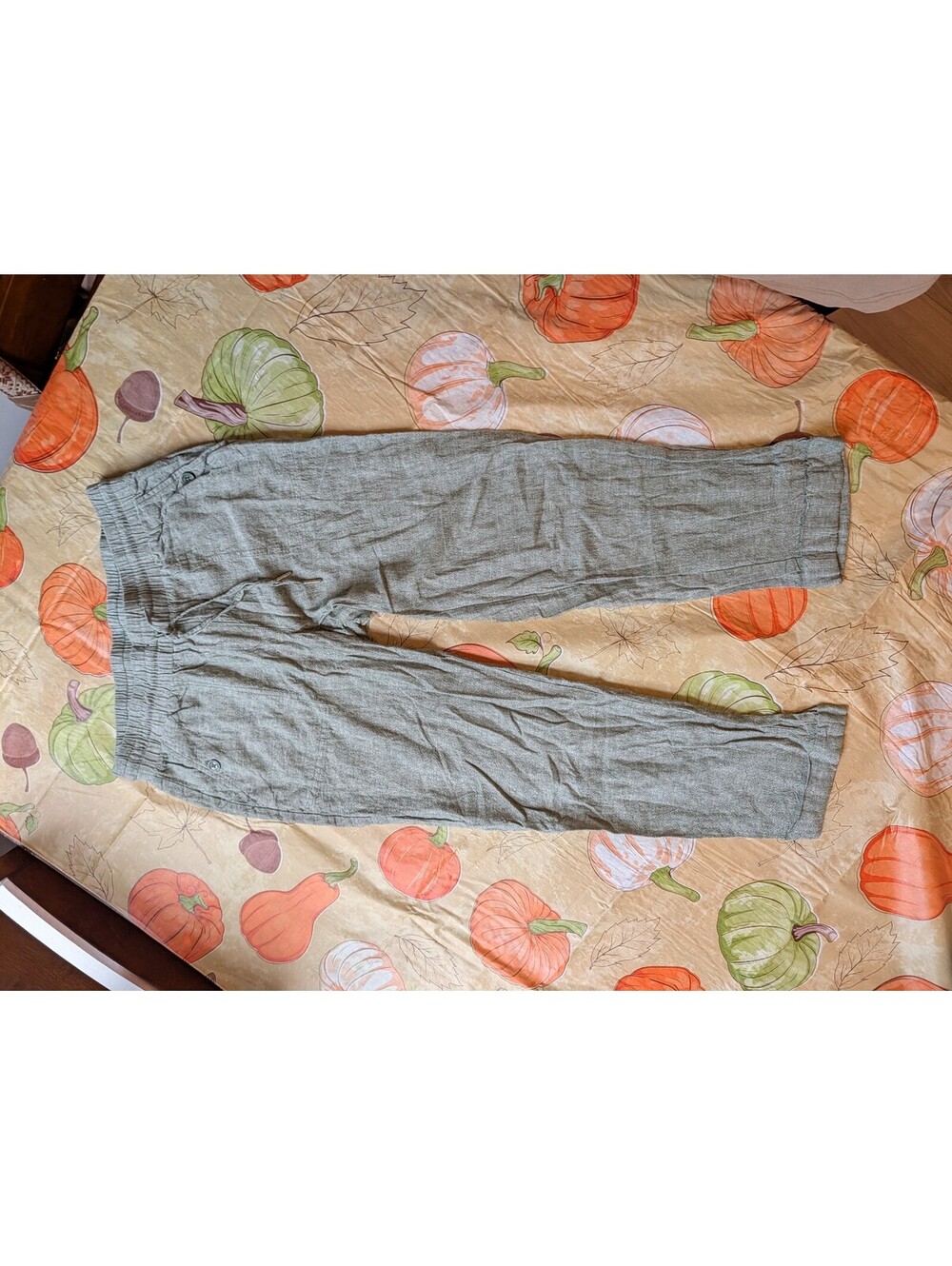 Jones New York Olive Green Linen Pants – XS
